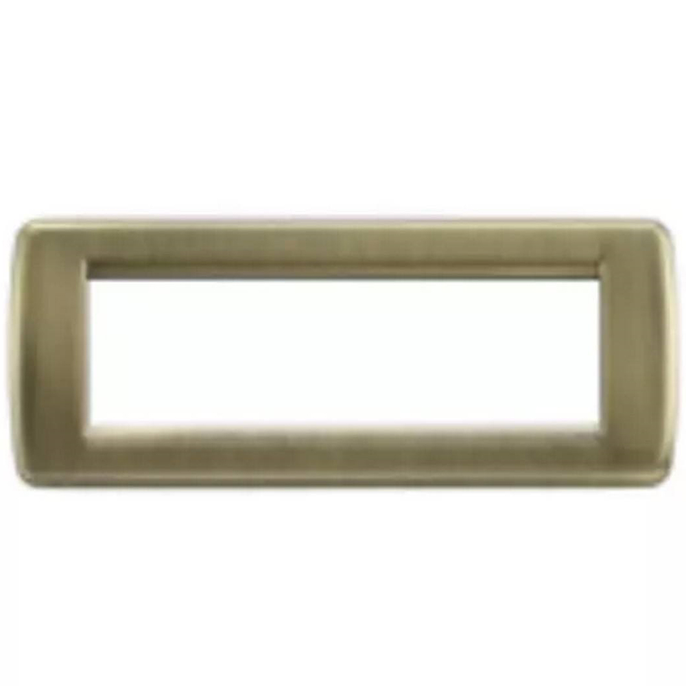 VIMAR - 16756.37 - IDEA Rondò Рамка 6М италиански стандарт Antique brass
