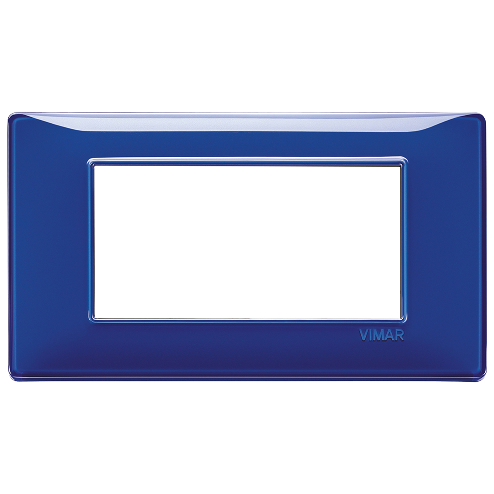 VIMAR - 14654.50 - Plate 4M Reflex sapphire