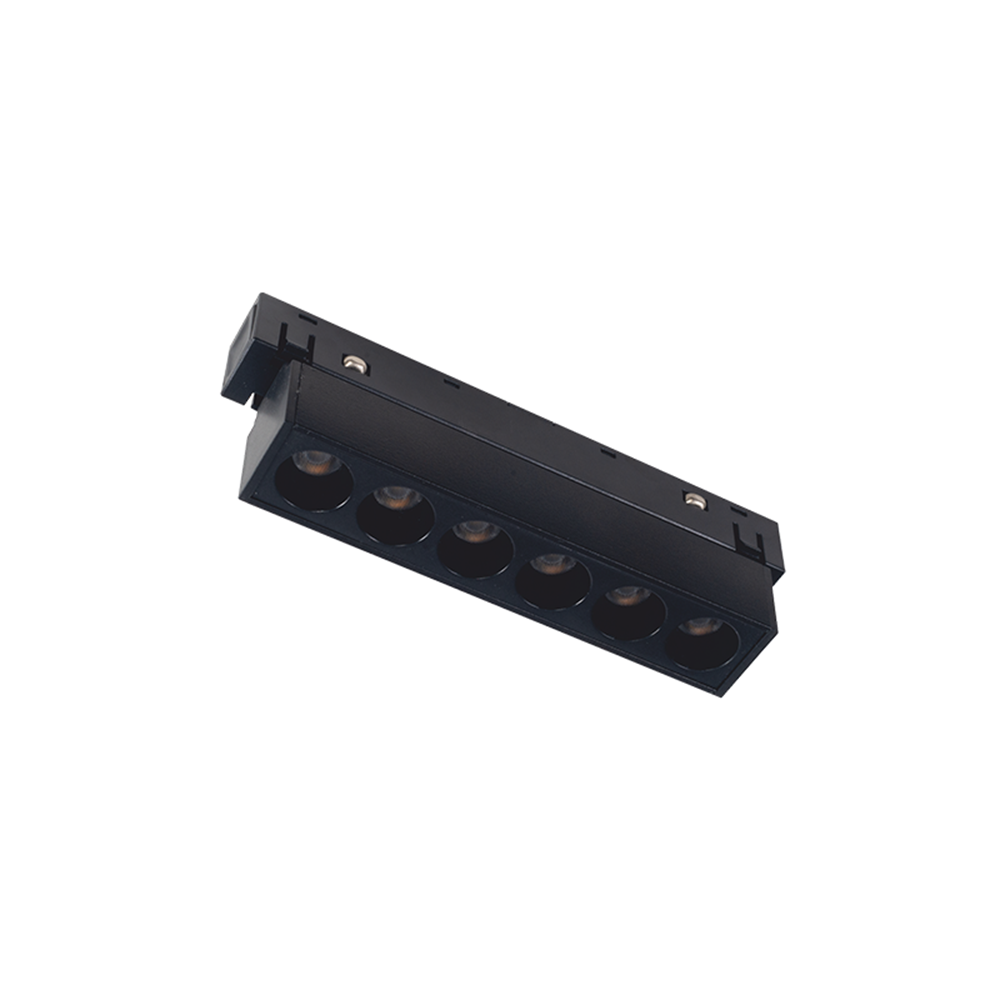 ACA LIGHTING - LED MAGNETIC LINEAR 48V DC 6W 3000K 500LM 36° OSRAM RA90 L112MM MEYE630B Black Matte