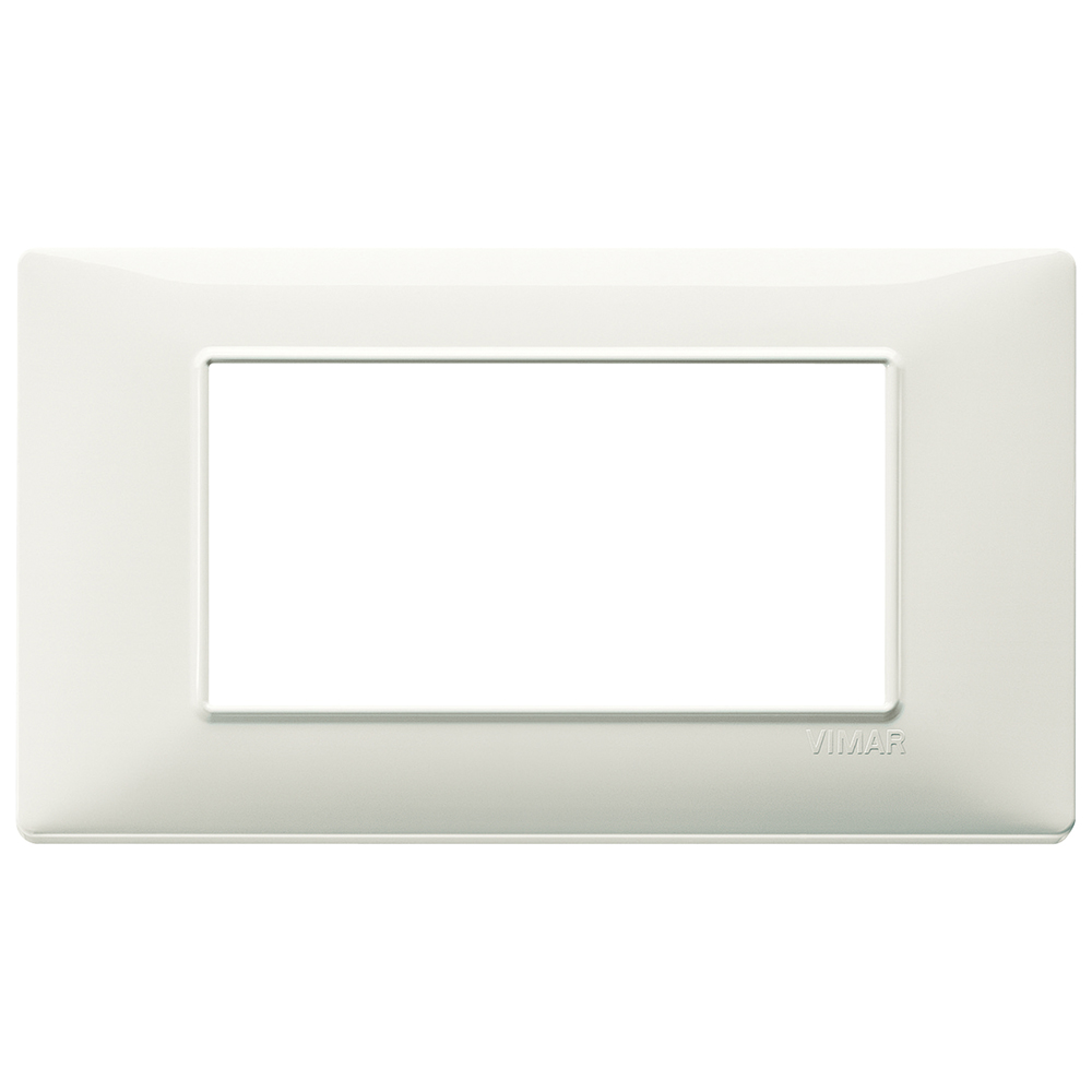 VIMAR - 14654.02 - Plate 4M techn. ivory