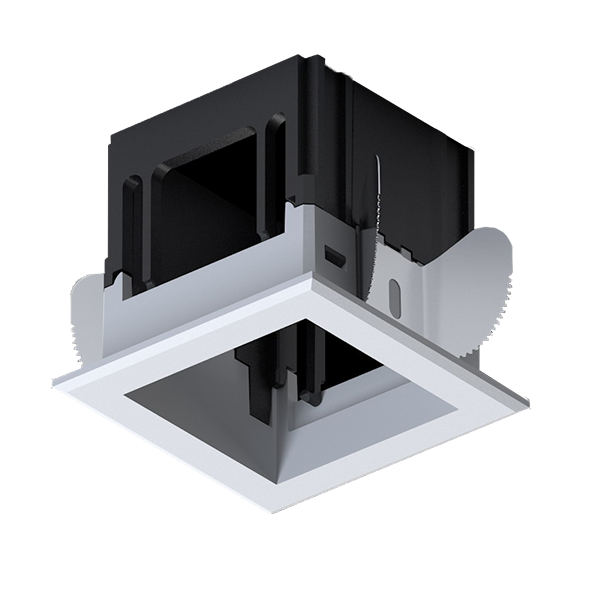 ELMARK - Console for 1 Grill COB Module White 92MOD1GR/WH