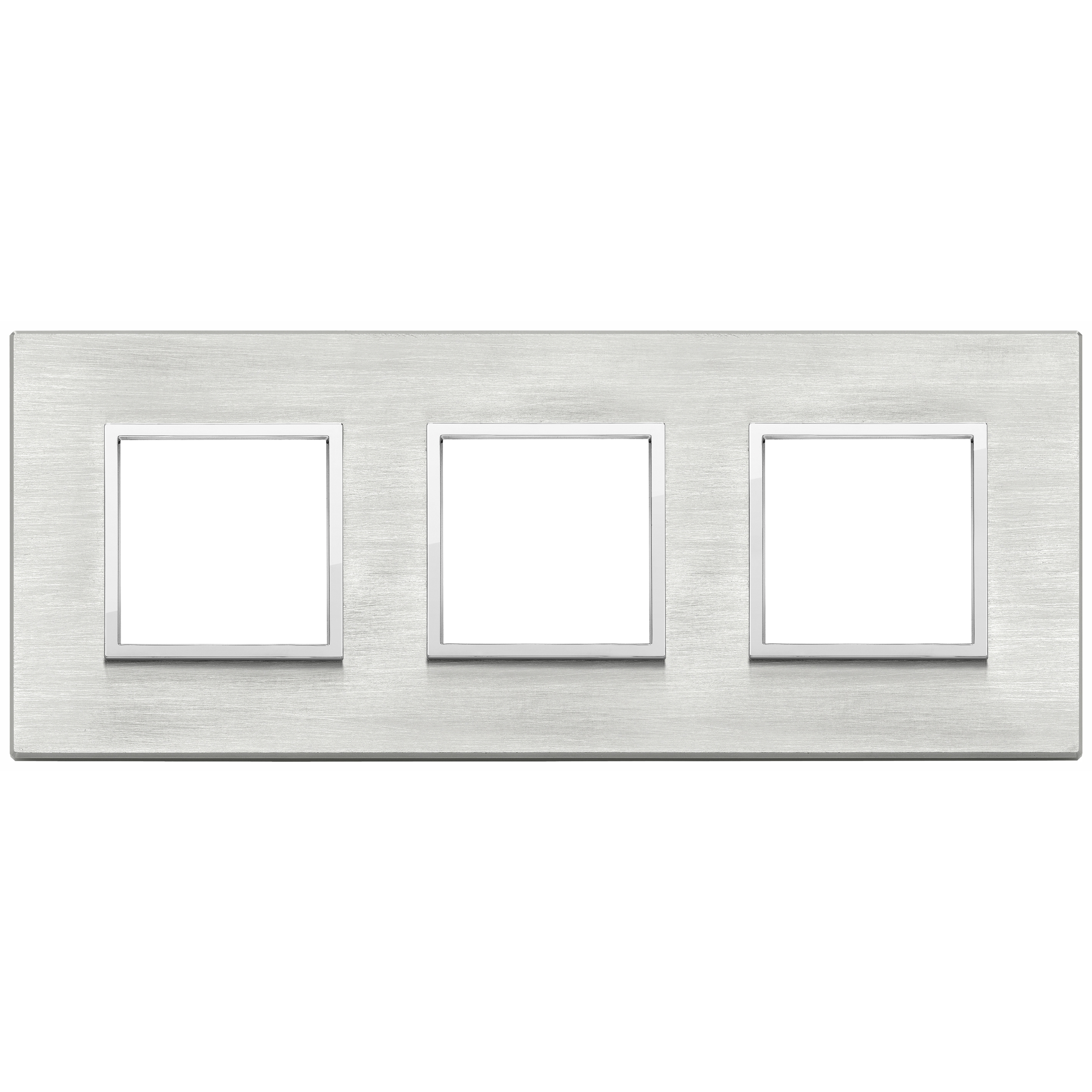 VIMAR - 21644.02 - Plate 6M (2+2+2) 71mm Next grey