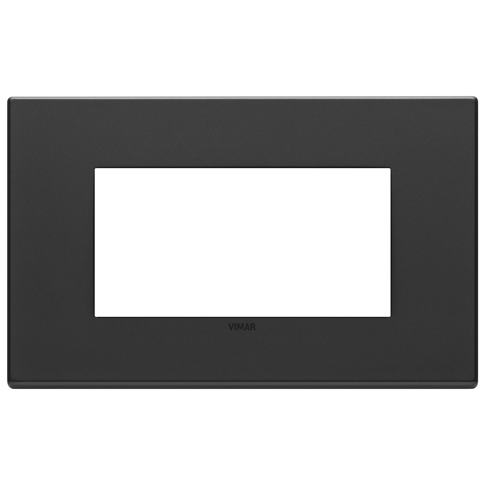 VIMAR - 22654.03 - Plate 4M metal anthracite grey