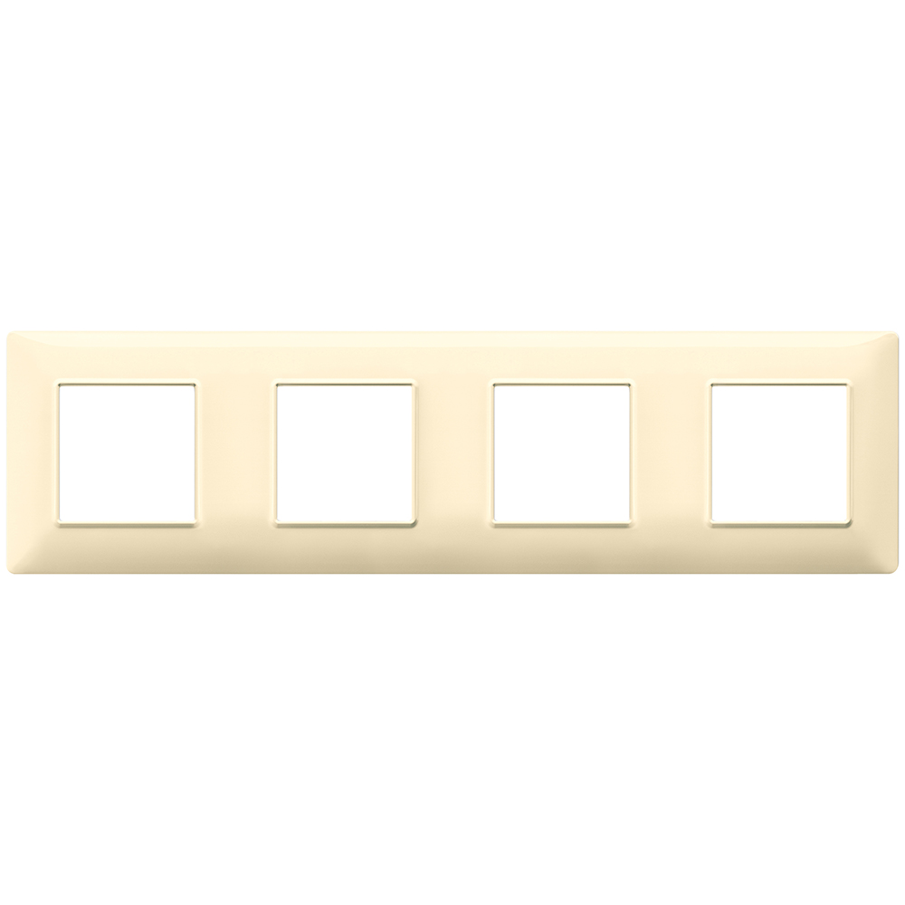VIMAR - 14669.04 - Plate 8M (2+2+2+2) 71mm cream