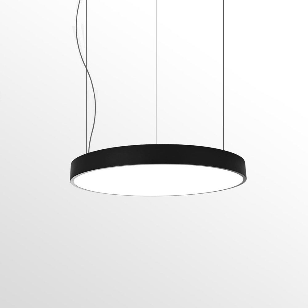 POLARIS LIGHTING - LED висяща лампа VENY XL Ø1200/100mm 200W 3000K 18000lm 180° черна 2105-200