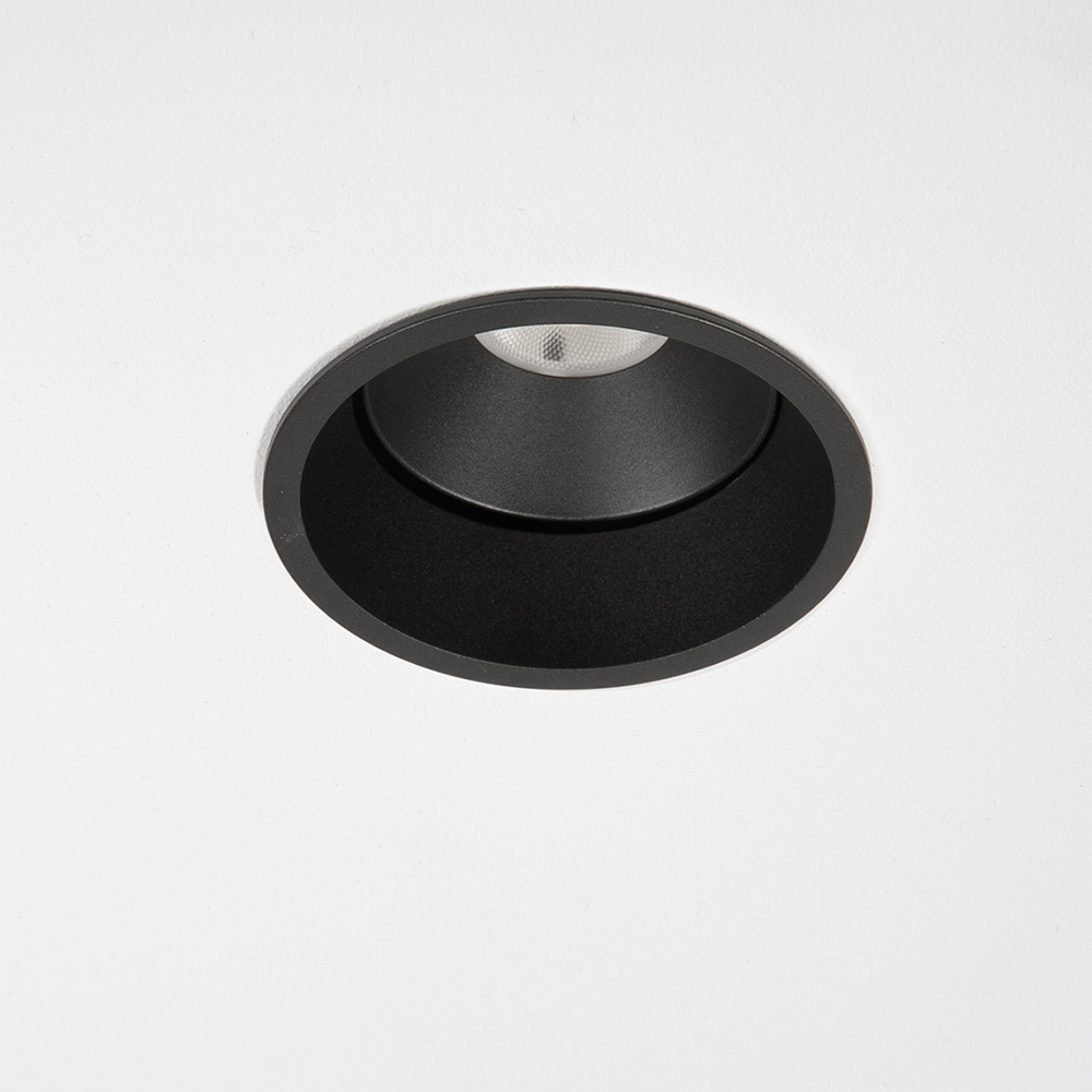POLARIS LIGHTING - LED ЛУНА за вграждане ORION D кръгла Ø85/H79mm 10W 3000K 750lm 36° черна 1004