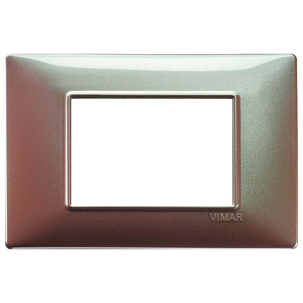 VIMAR - 14653.23 - Plate 3M techn. iridescent brown