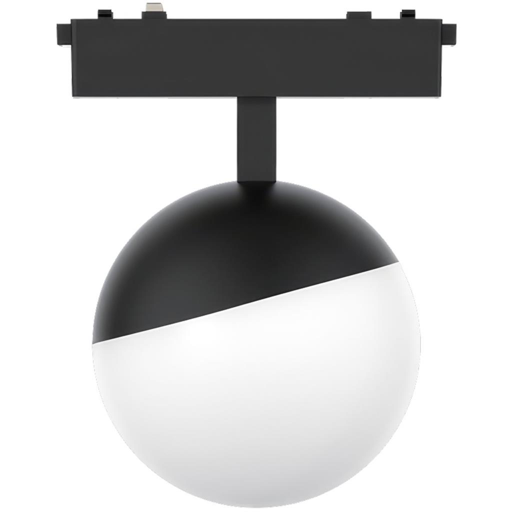 ULTRALUX - LED body magnetic black spot sphere SMART 6W CCT 48V DC LMST6S6CCT