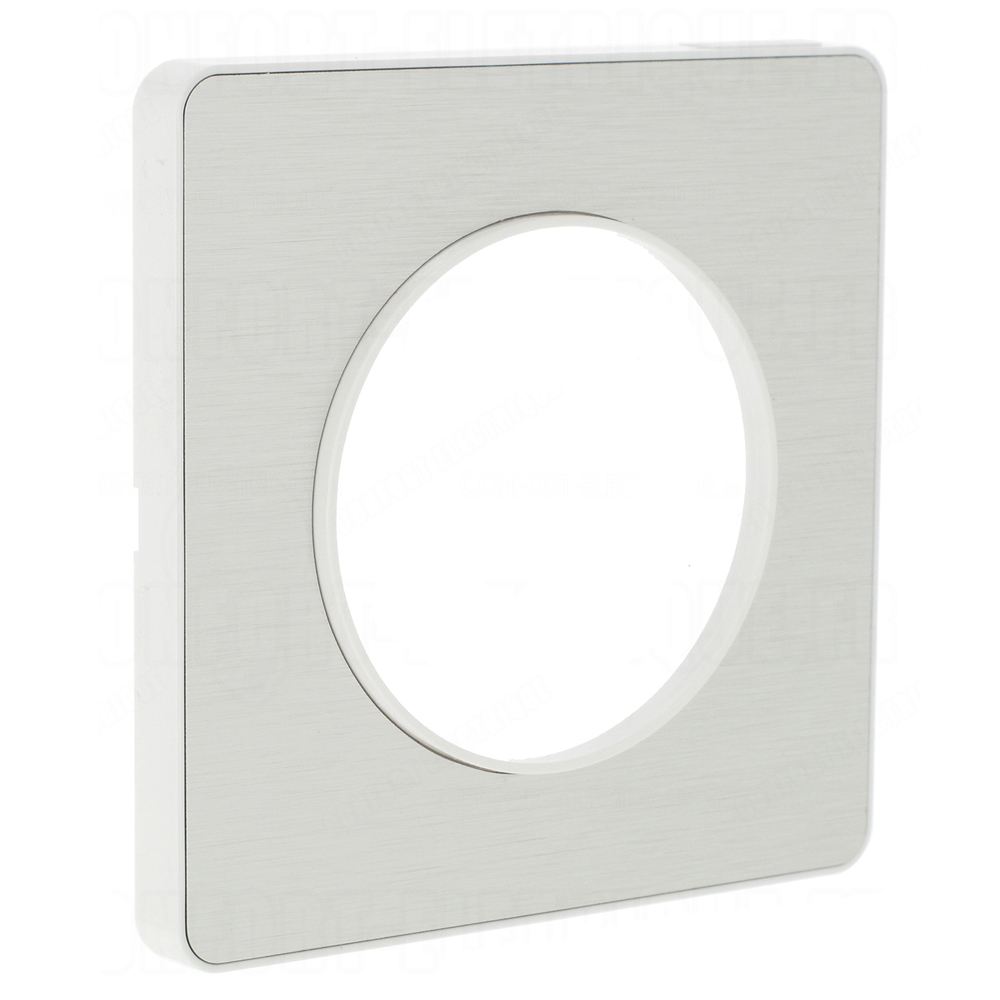 SCHNEIDER ELECTRIC - S520802J Odace Touch декоративна рамка единична драскан алуминий