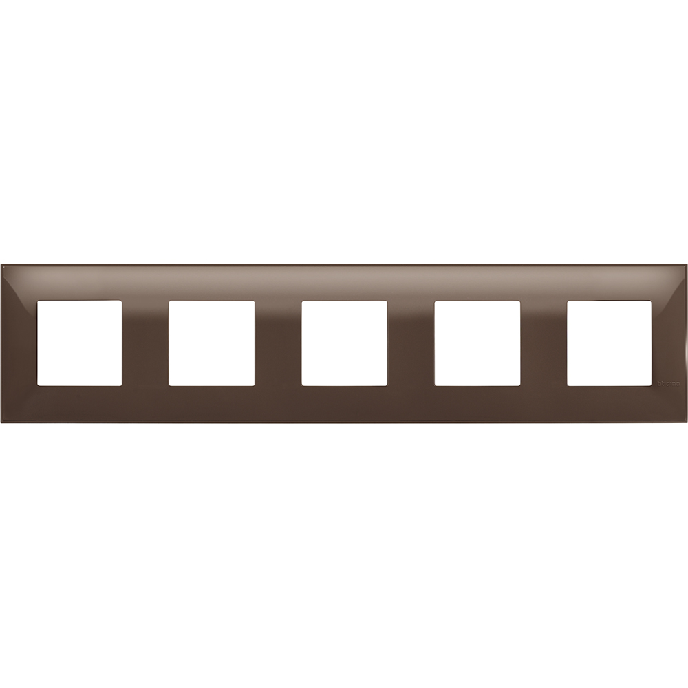 BTICINO - R4802M4MK cover plate - 2+2+2+2+2 horizontal/vertical installation modules - Moka