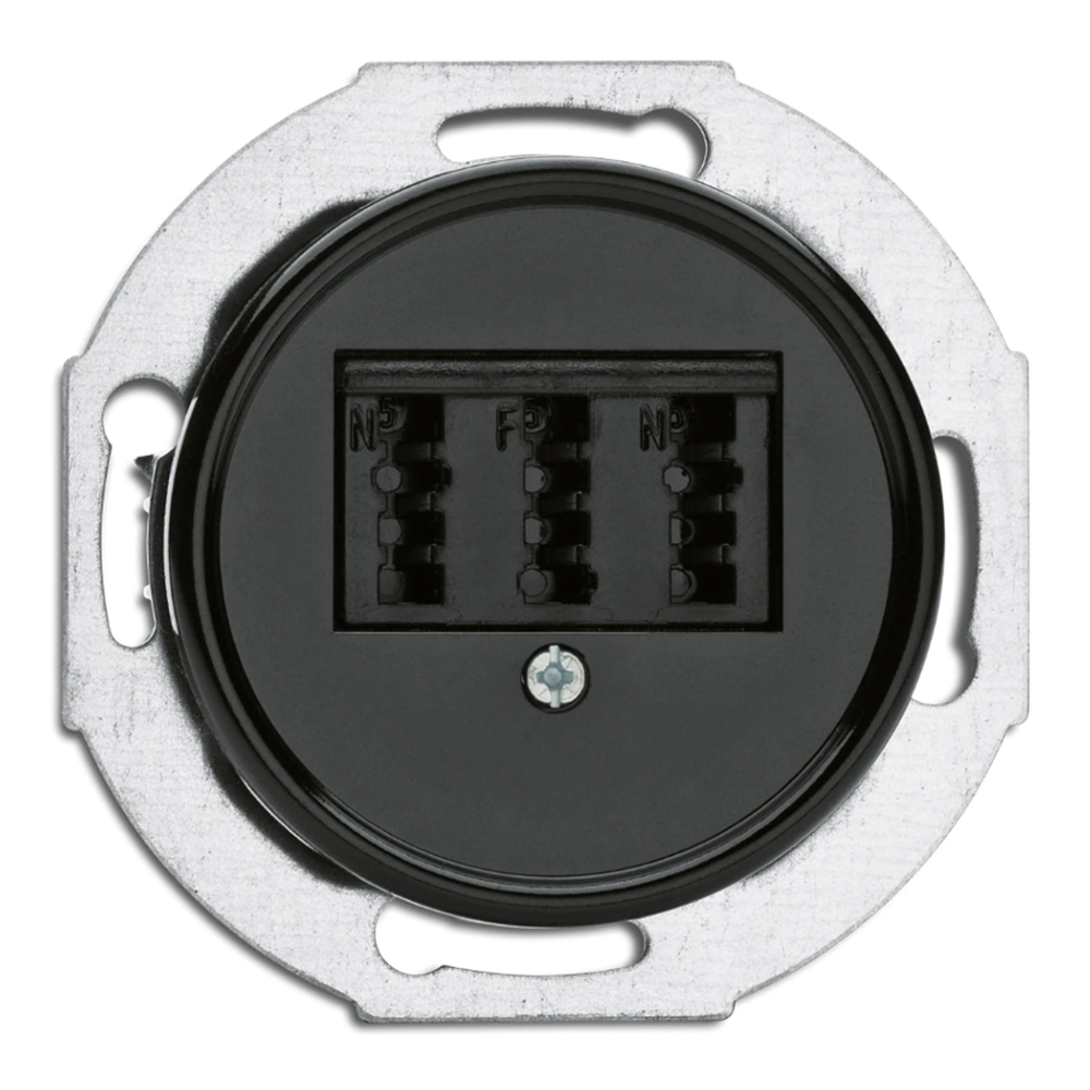 THPG -  Telephone jack outlet bakelite black 100721