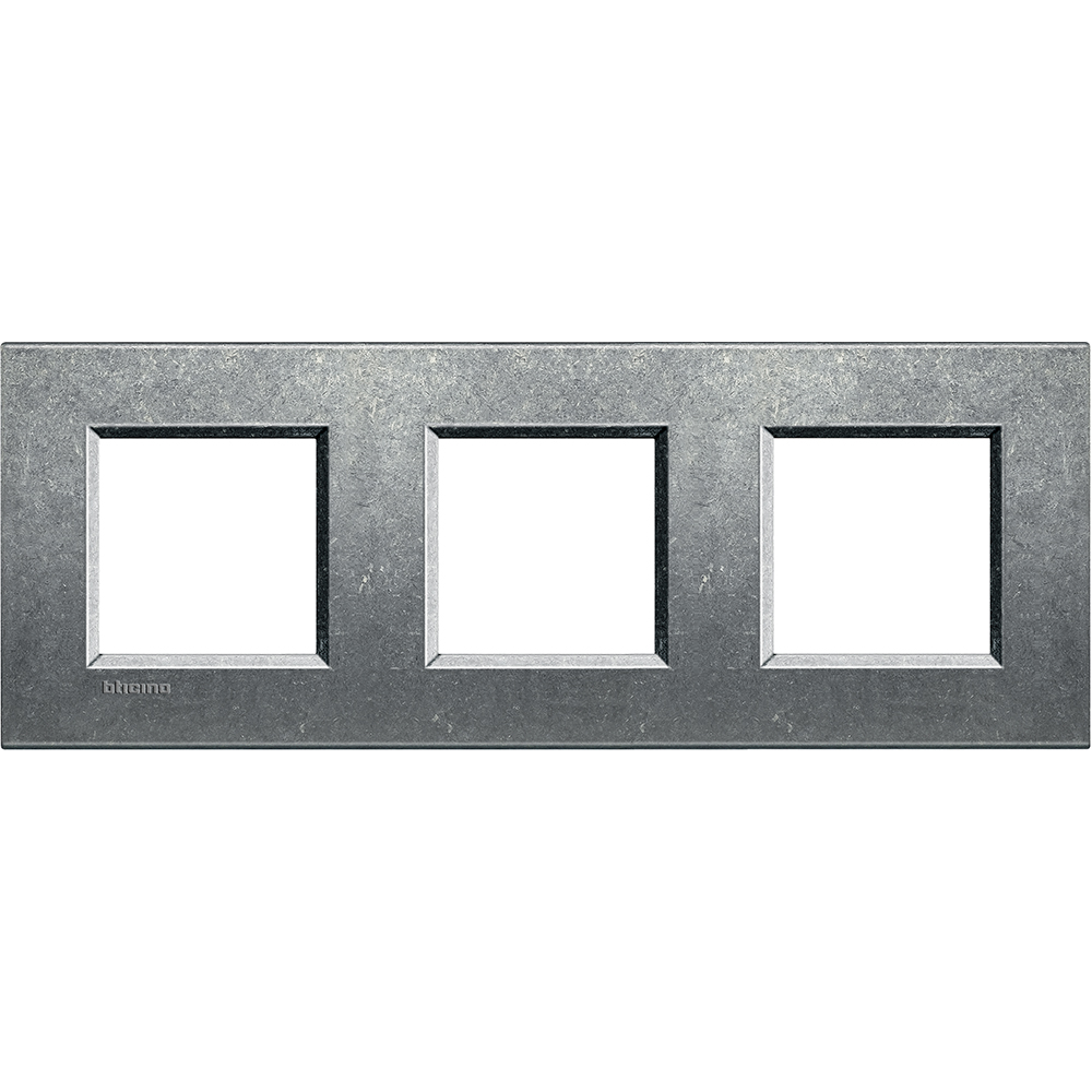 BTICINO - LNA4802M3NA Square cover plate 3х2modules - native 