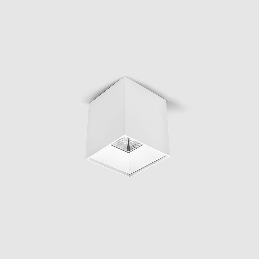 POLARIS LIGHTING - LED DOWNLIGHT CUBE L100/W100/H112mm 15W 3000K 1400lm 36° White 1108