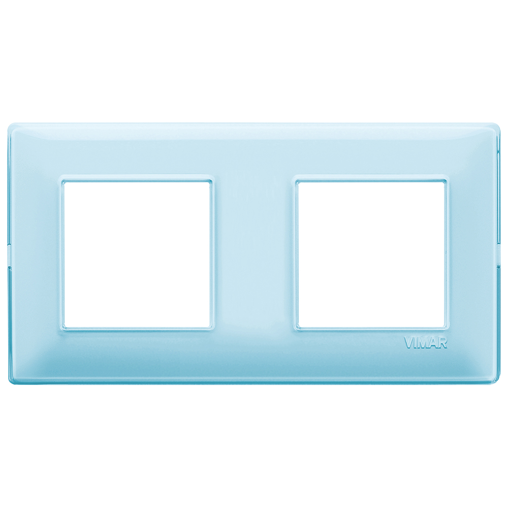 VIMAR - 14643.45 - Plate 4M (2+2) 71mm Reflex water