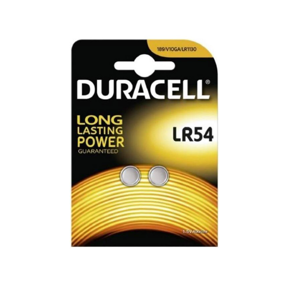DURACELL - Батерия LR54 3V 2бр в пакет  DURLR54