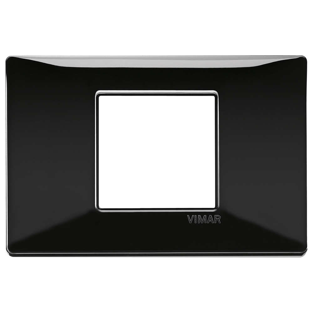 VIMAR - 14652.05 - Plate 2centlM techn. black