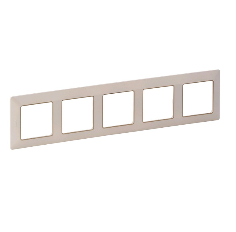 LEGRAND - Петорна рамка Valena Life 754065 крем със злато