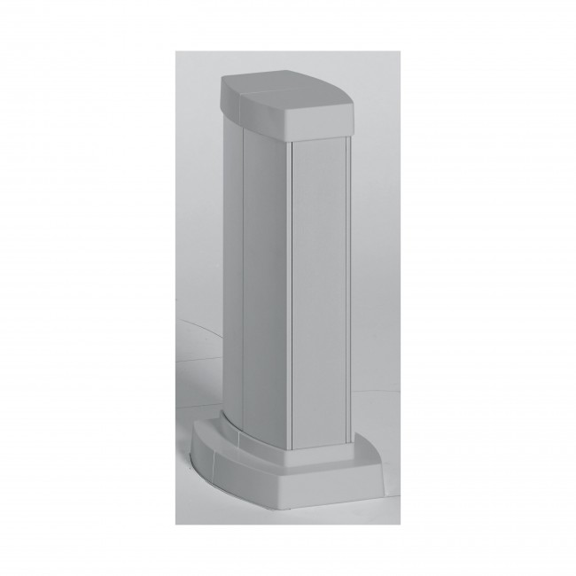 LEGRAND - Мини колона 2 отделения две лицеви страни 0.30м алуминий Snap-On Mosaic 653021