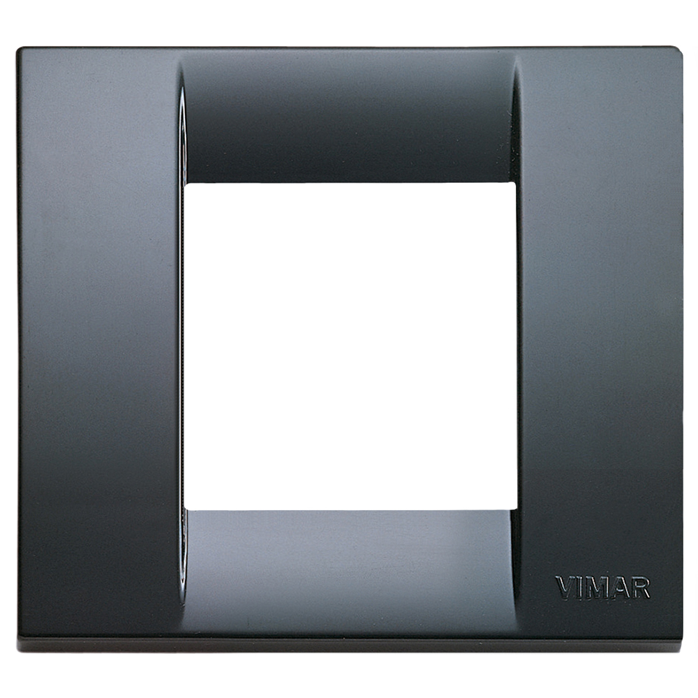 VIMAR - 17097.15 - Classica plate 1-2M techn. graphite grey