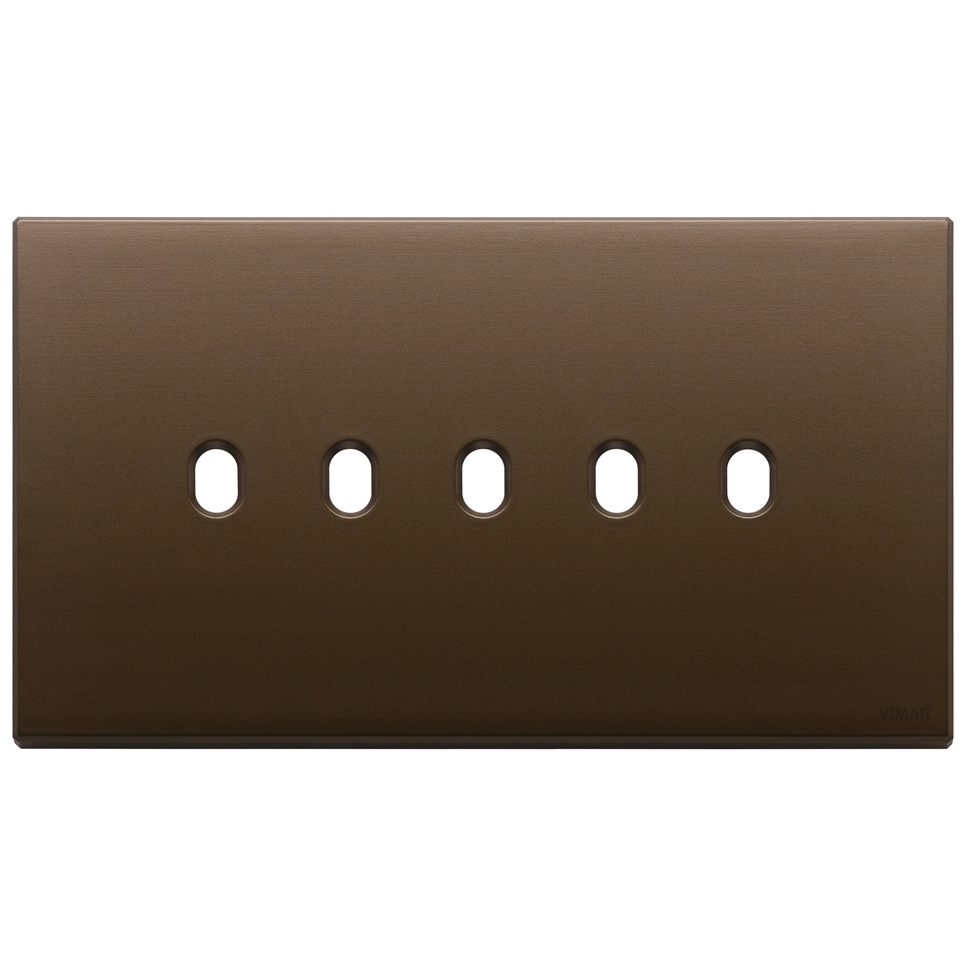 VIMAR - Plate 5Mx5 BS Vintage brushed darkbronze - 22679.5.12