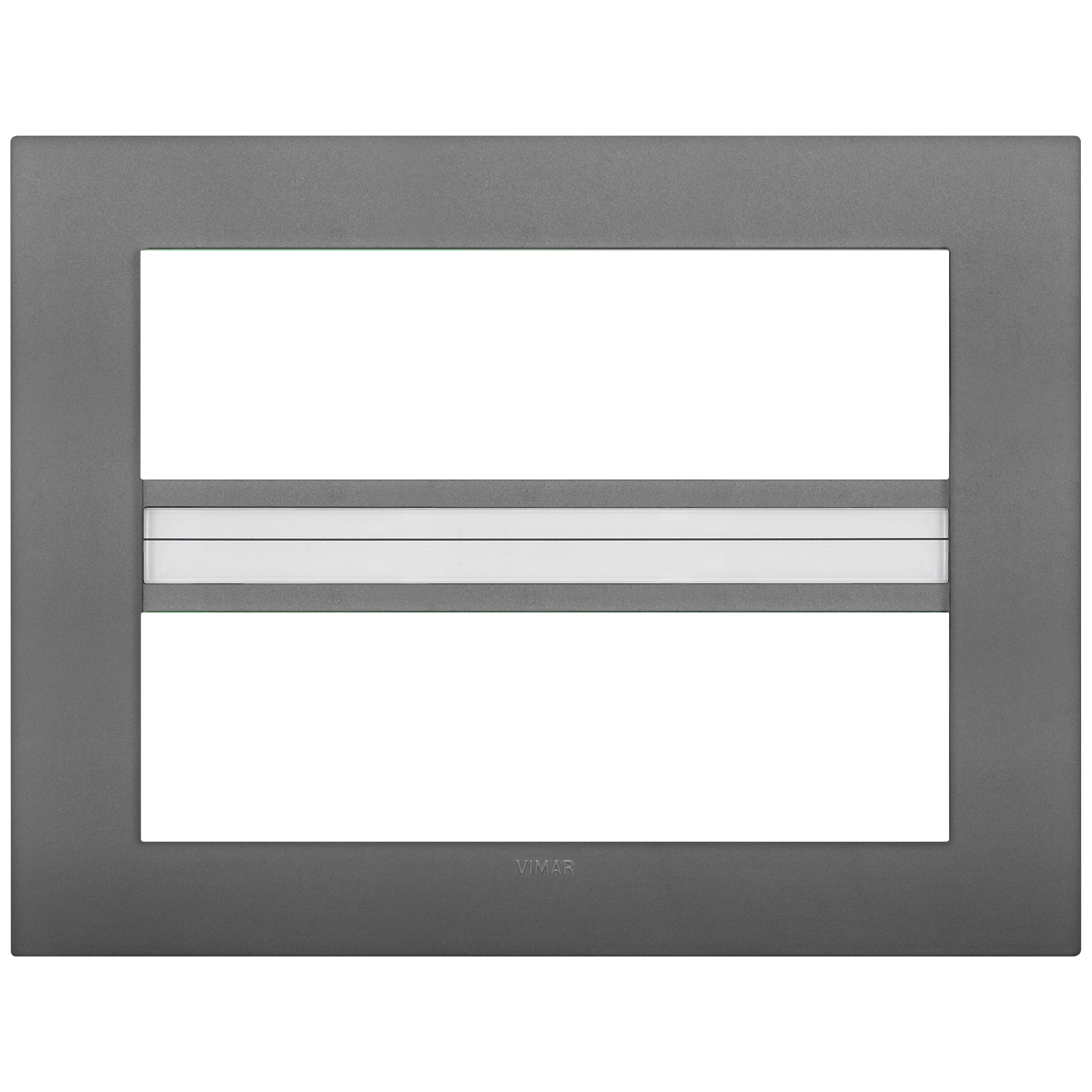 VIMAR - 19660.72 - Classic plate 14M technopolymer grey