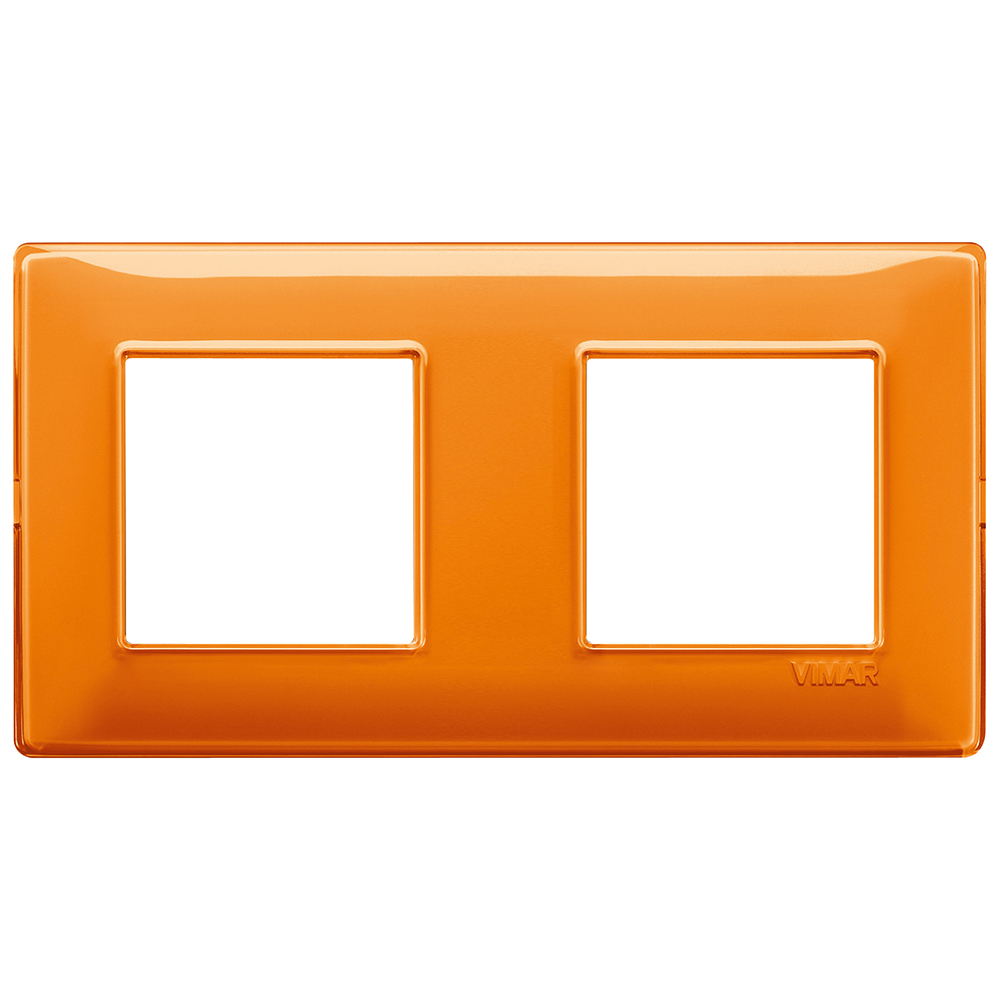 VIMAR - 14643.48 - Plana Рамка 2х2М немски стандарт Reflex orange