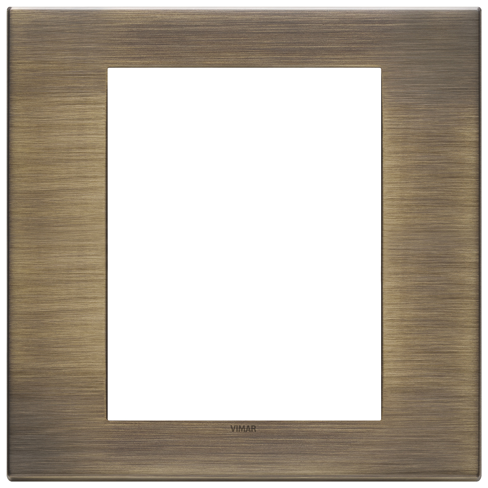 VIMAR - 22668.87 - Eikon Exe Рамка 8М италиански стандарт Antique brushed bronze