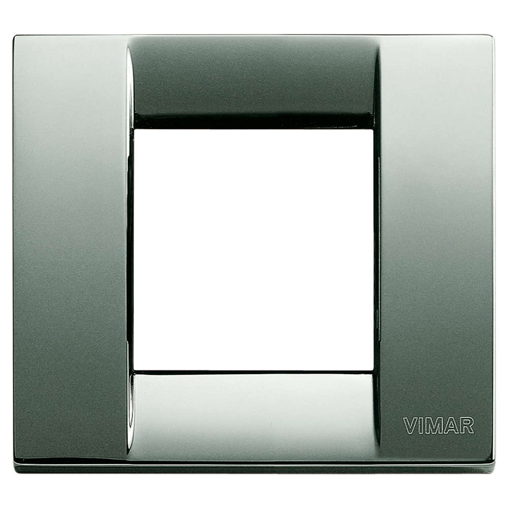 VIMAR - 17092.36 - Classica plate 1-2M metal chrome