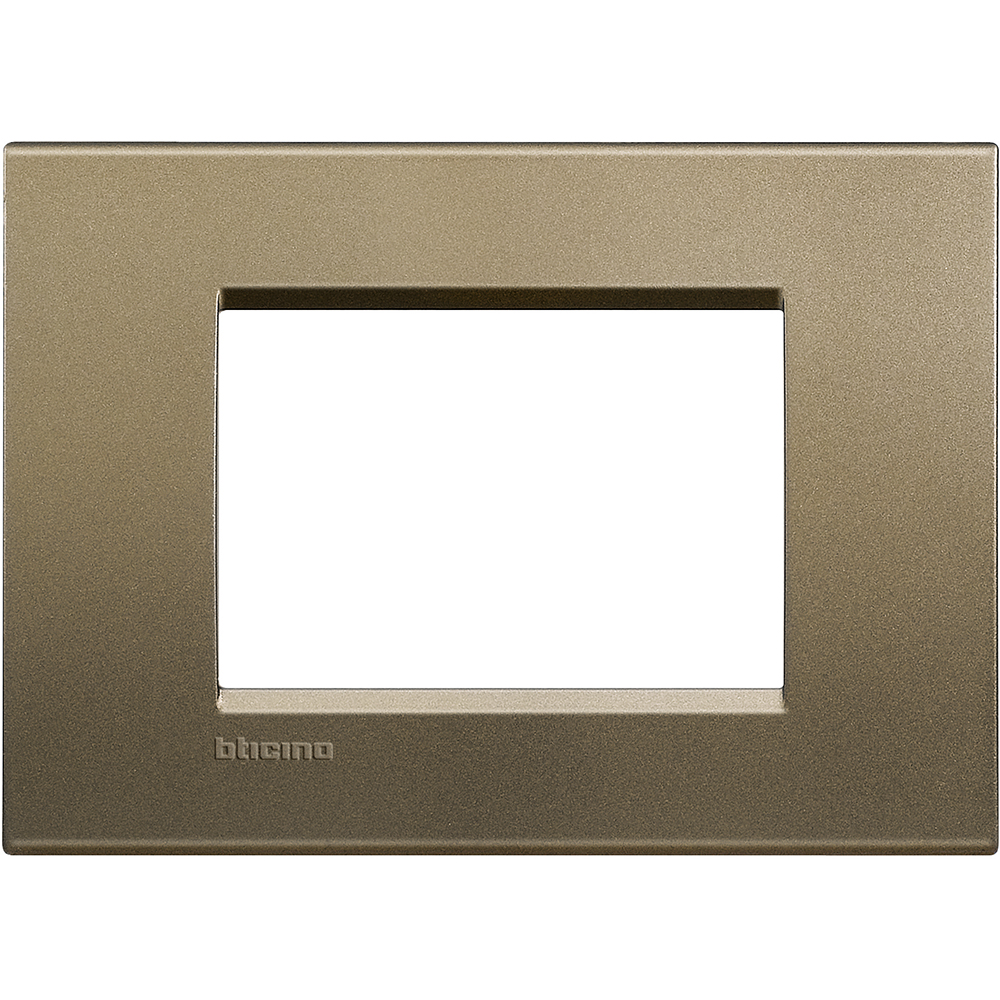 BTICINO - LNA4803SQ Рамка 3М Square правоъгълна метална Livinglight