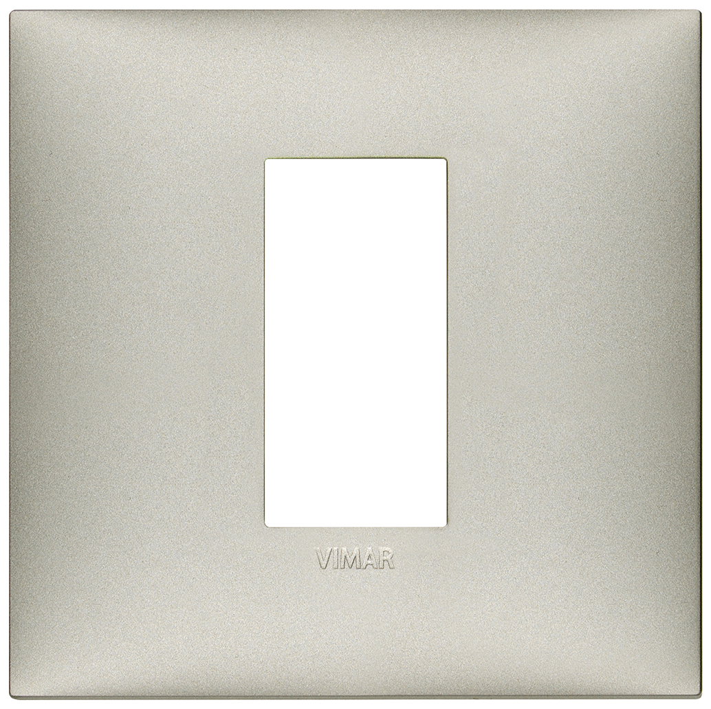 VIMAR - 09661.22 Рамка 1М немски стандарт цвят матов никел NEVE UP