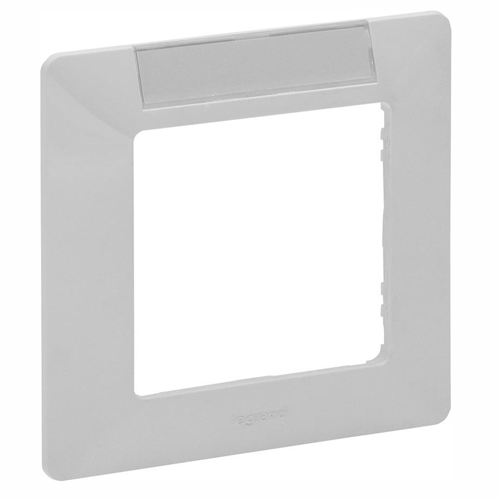 LEGRAND - Единична рамка с етикет Valena Life 754011 бяла