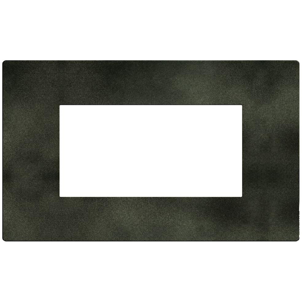 BTICINO - cover plate 4 modules Dark Green Light Now YA4804DG