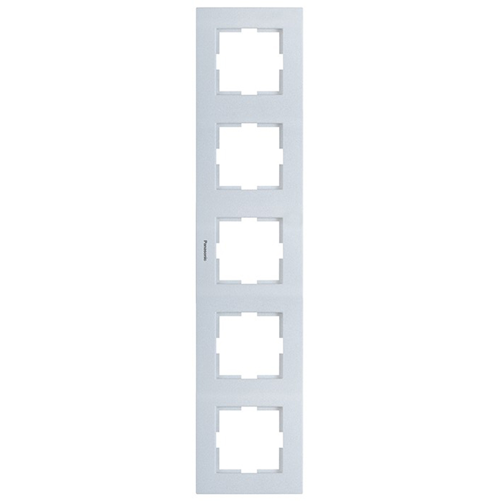 PANASONIC - 5 Gang Frame Vertical WKTF08152SL‐EU1