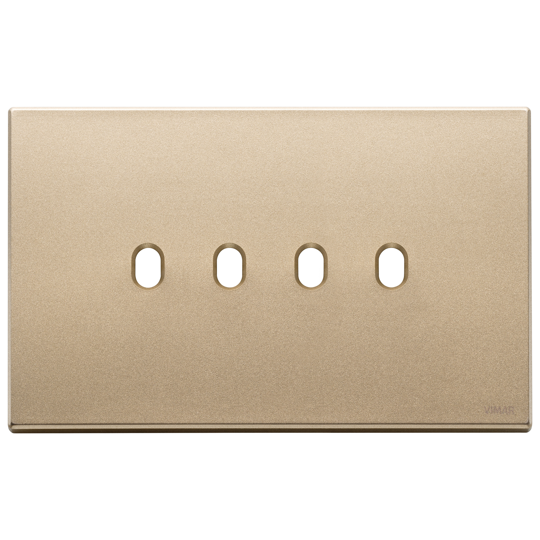 VIMAR - Plate 4Mx4 Vintage satin gold - 22674.4.88