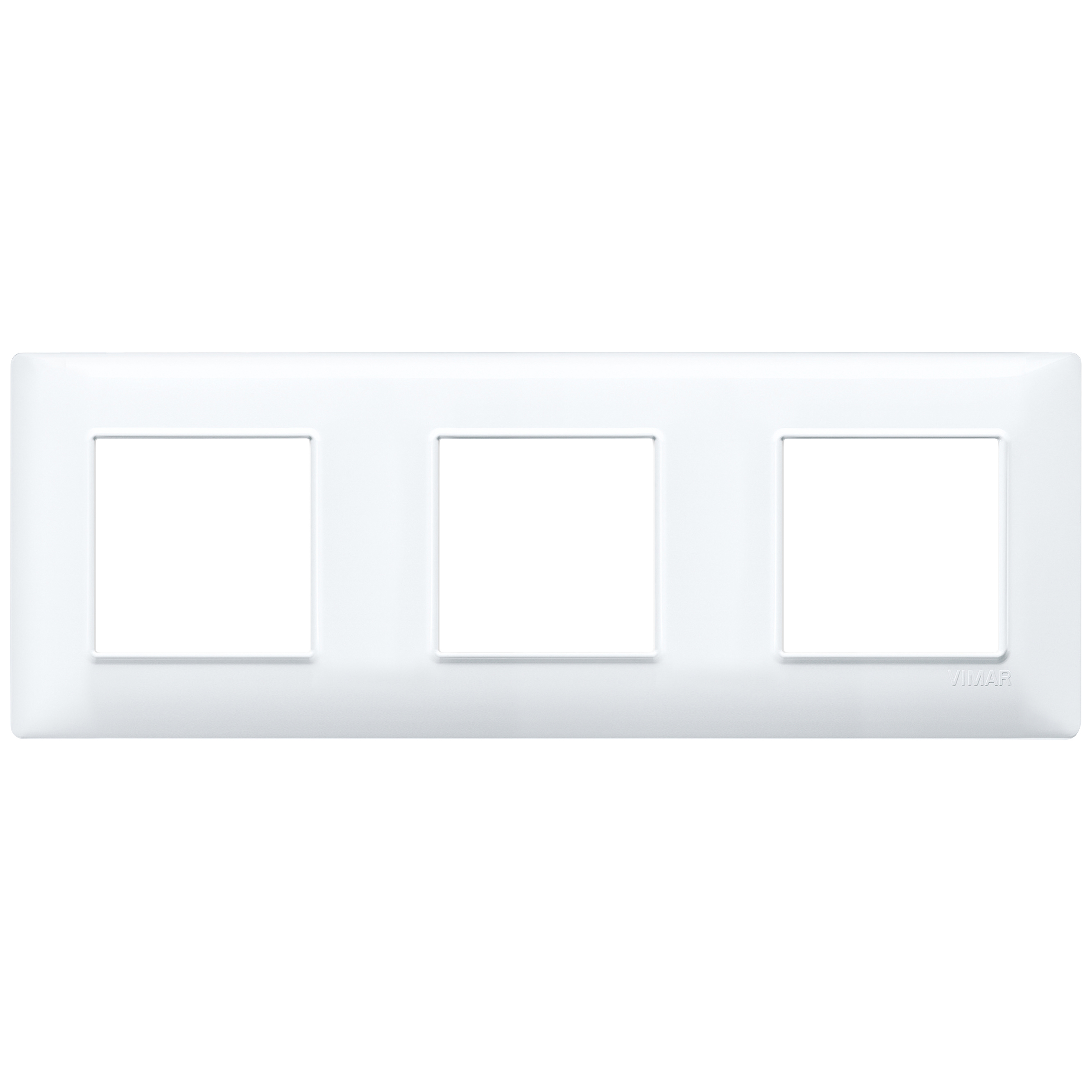 VIMAR - 14644.01 - Plate 6M (2+2+2) 71mm techn.white