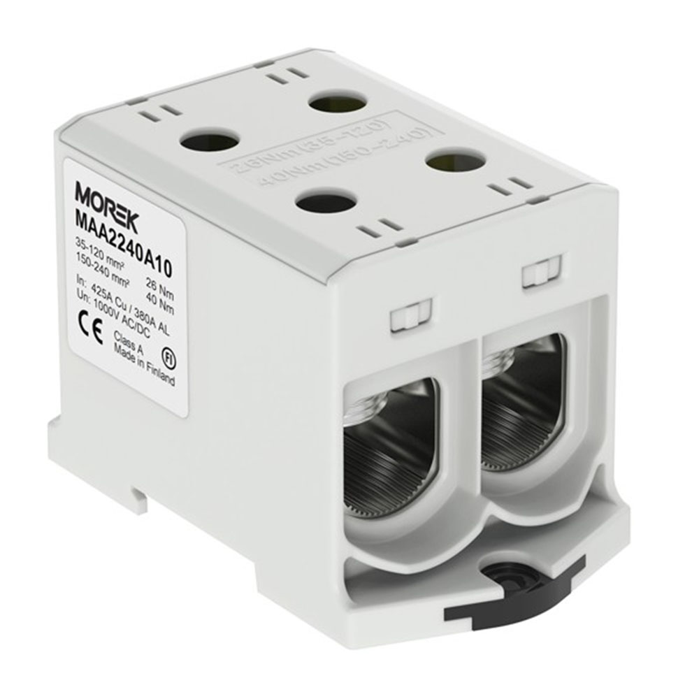 MOREK - OTL240-2 grey 2xAl/Cu 35-240mm² 1000V Universal terminal  MAA2240A10