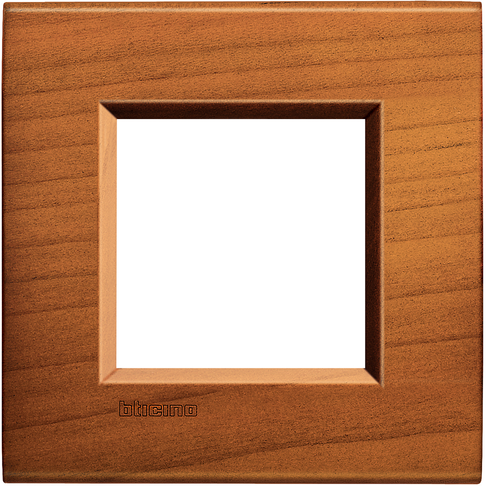 BTICINO - LNA4802LCA Рамка 2М Cherrywood дърво правоъгълна Livinglight