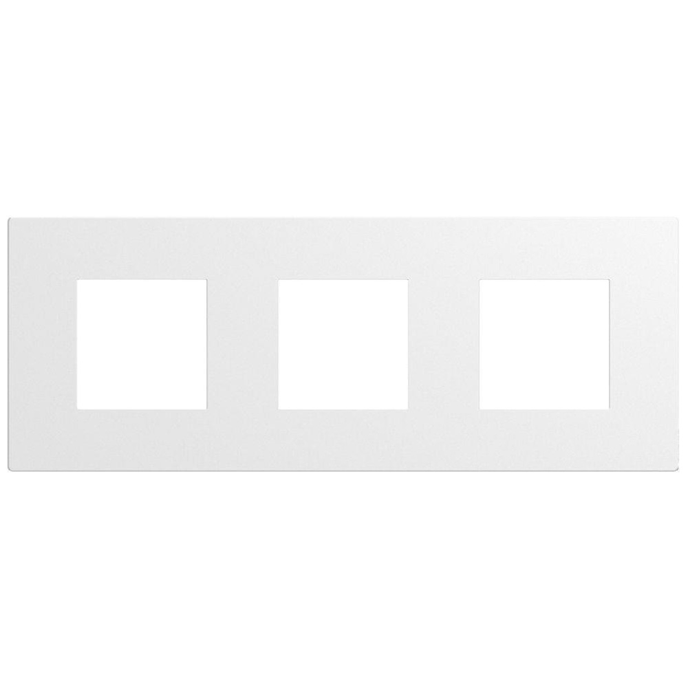 BTICINO - cover plate 2+2+2 modules white Light Now YA4802M3WW