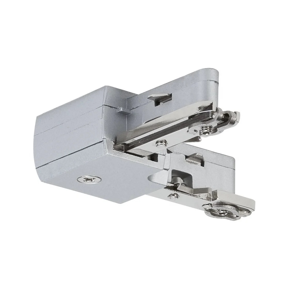 PAULMANN - Ъглов конектор за шина мат хром 1000W URail 230 V Rail System  97648