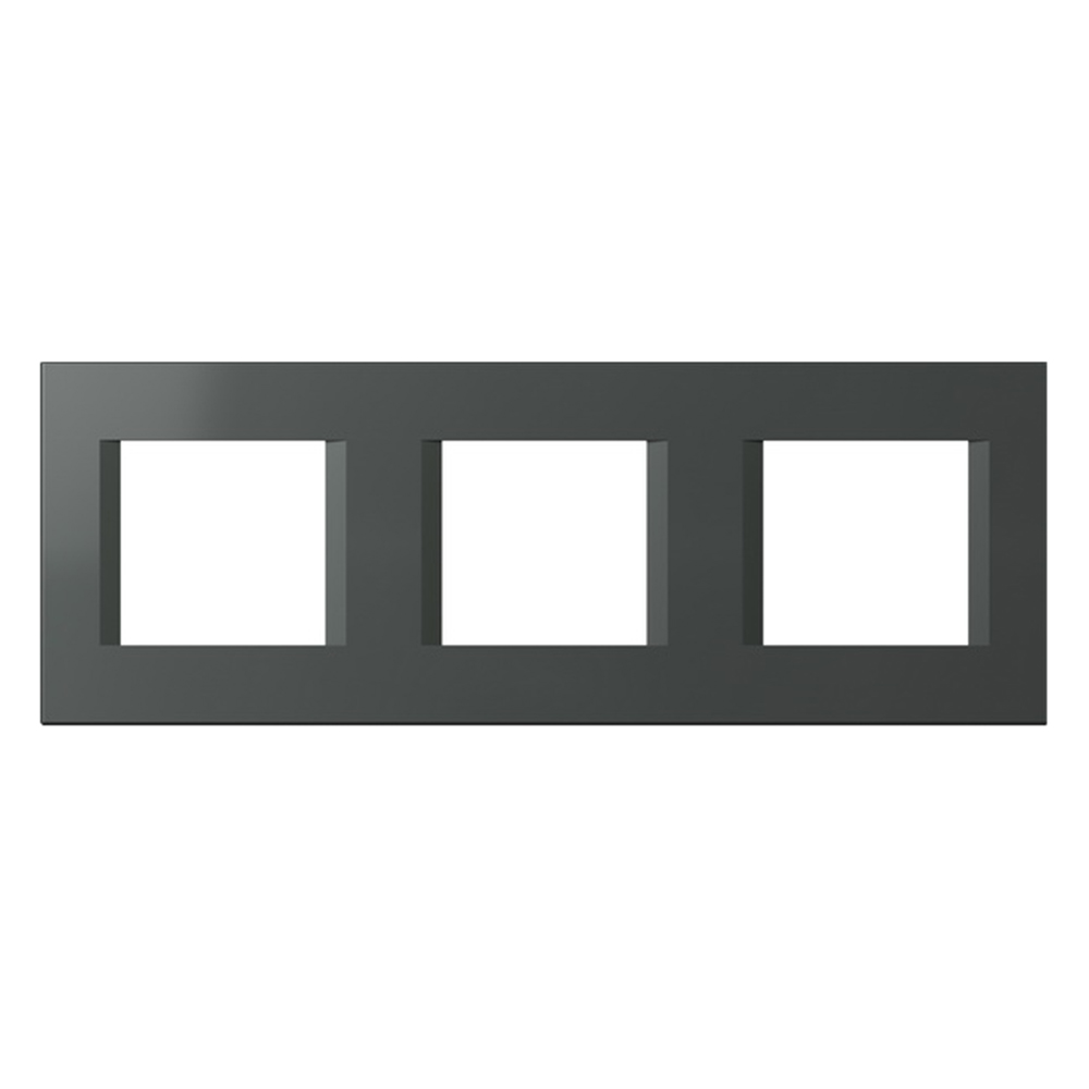 TEM - OL26AT Frame 2+2+2M, color Anthracite, Modul