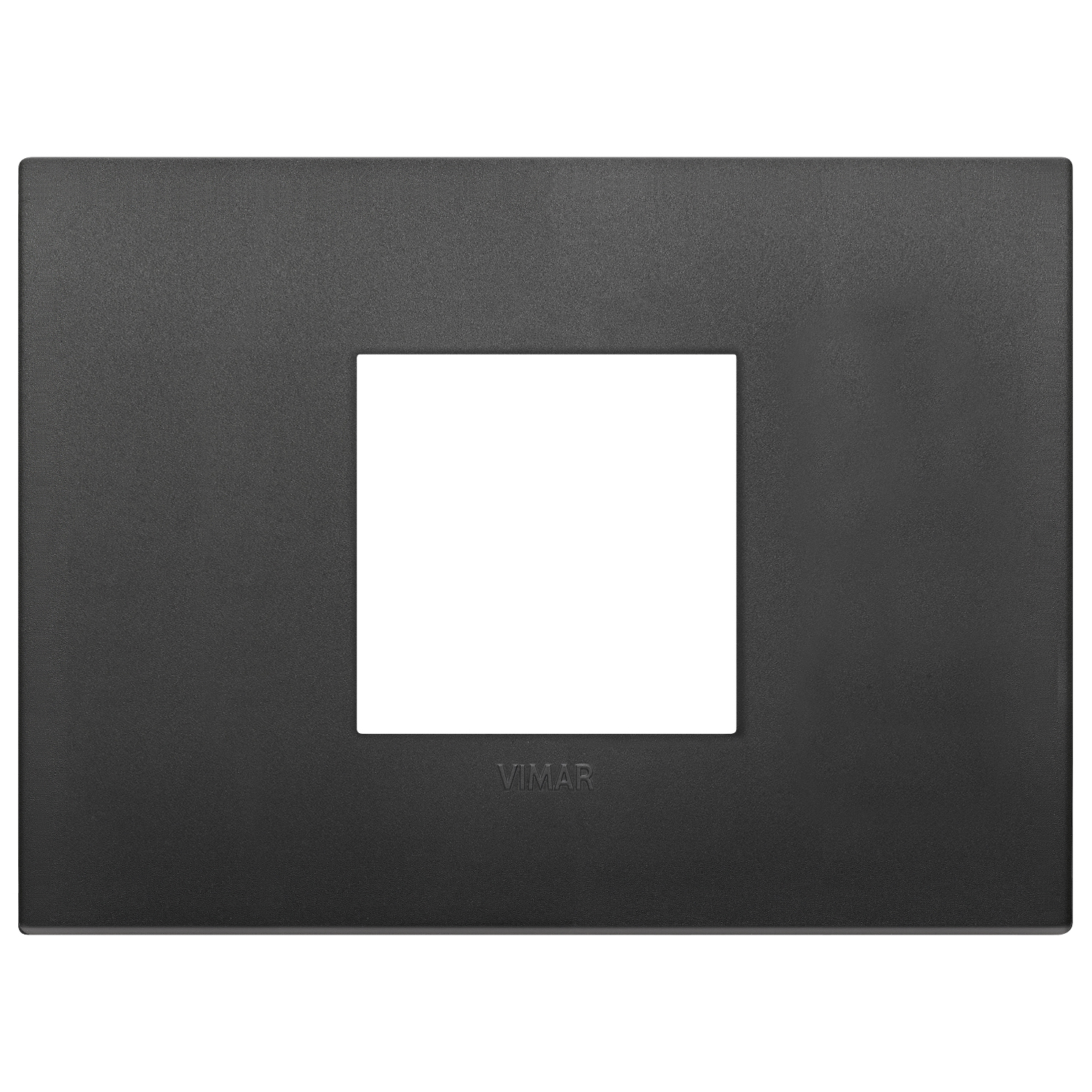 VIMAR - 19652.71 - Classic plate 2centrM technopolymer black