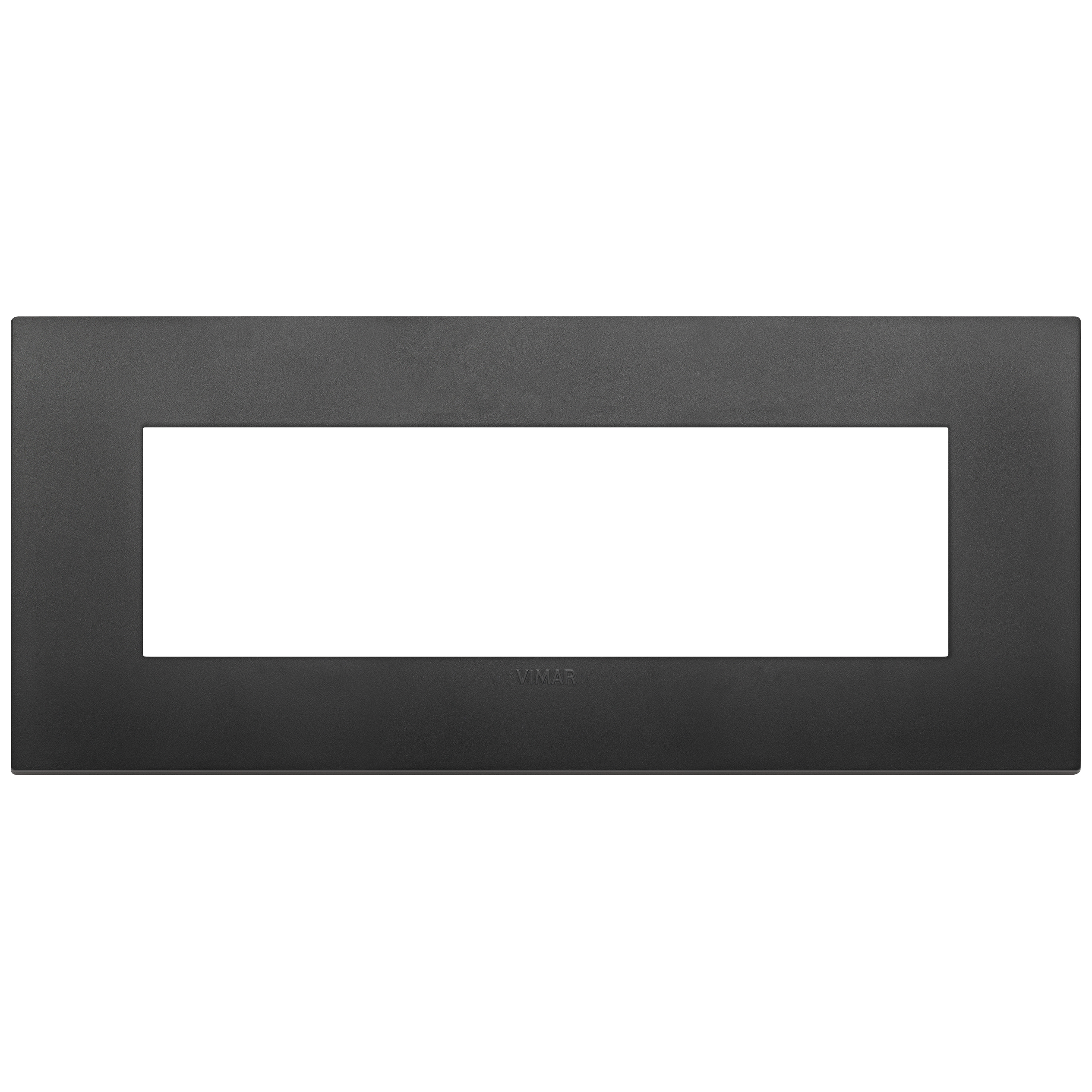 VIMAR - 19657.71 - Classic plate 7M technopolymer black