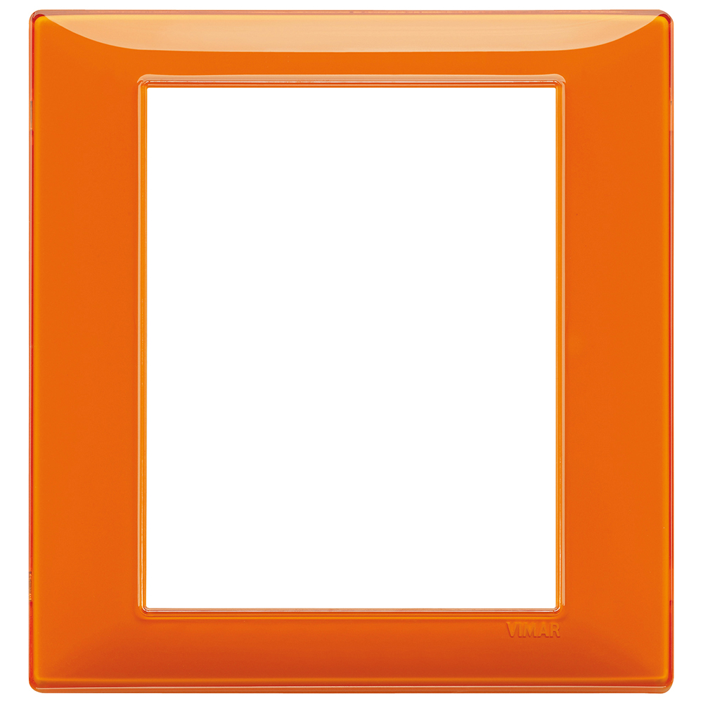 VIMAR - 14668.48 - Plana Рамка 8М италиански стандарт Reflex orange