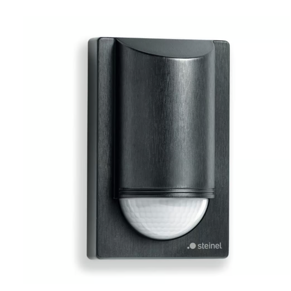 STEINEL - PIR motion sensor, for surface mounting on wall, 180°, range 12m @ h=2m, IP54, IS 2180-2, Black SL603717
