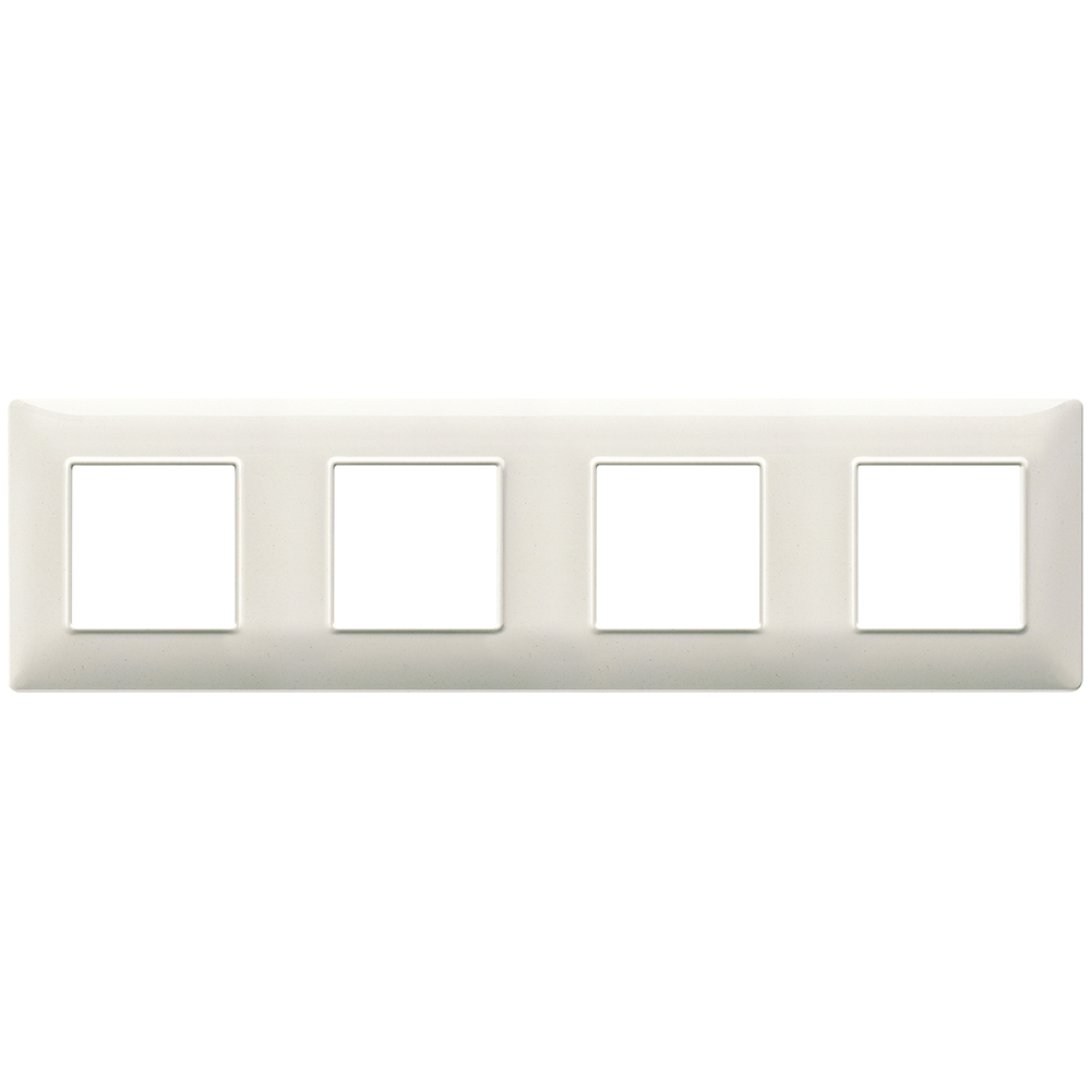 VIMAR - 14669.06 - Plate 8M (2+2+2+2) 71mm granite white