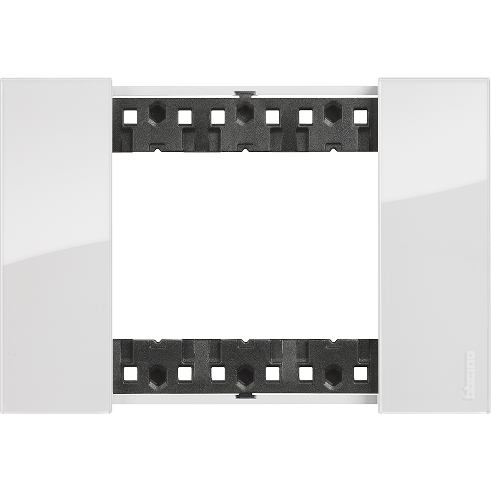 BTICINO - KA4803DW cover plate Living Now  3 modules - ice