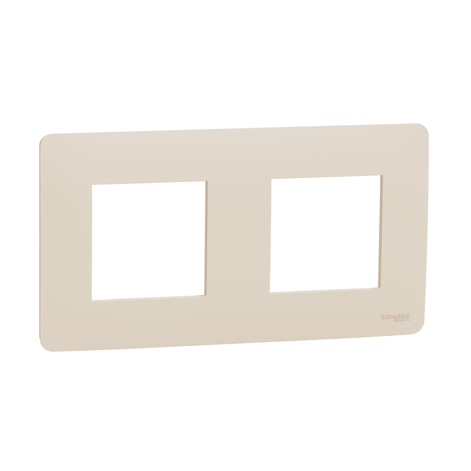 SCHNEIDER ELECTRIC - NU200444 cover frame - 2 gangs - 2 x 2 modules - ivory