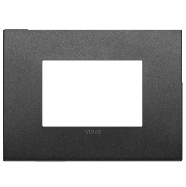 VIMAR - 19653.01 - Classic plate 3M metal matt graphite