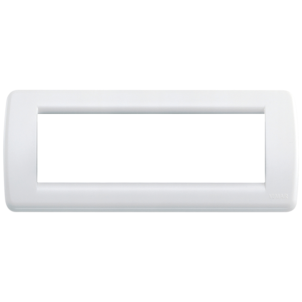 VIMAR - 16766.01 - Rondò plate 6M techn. bright white