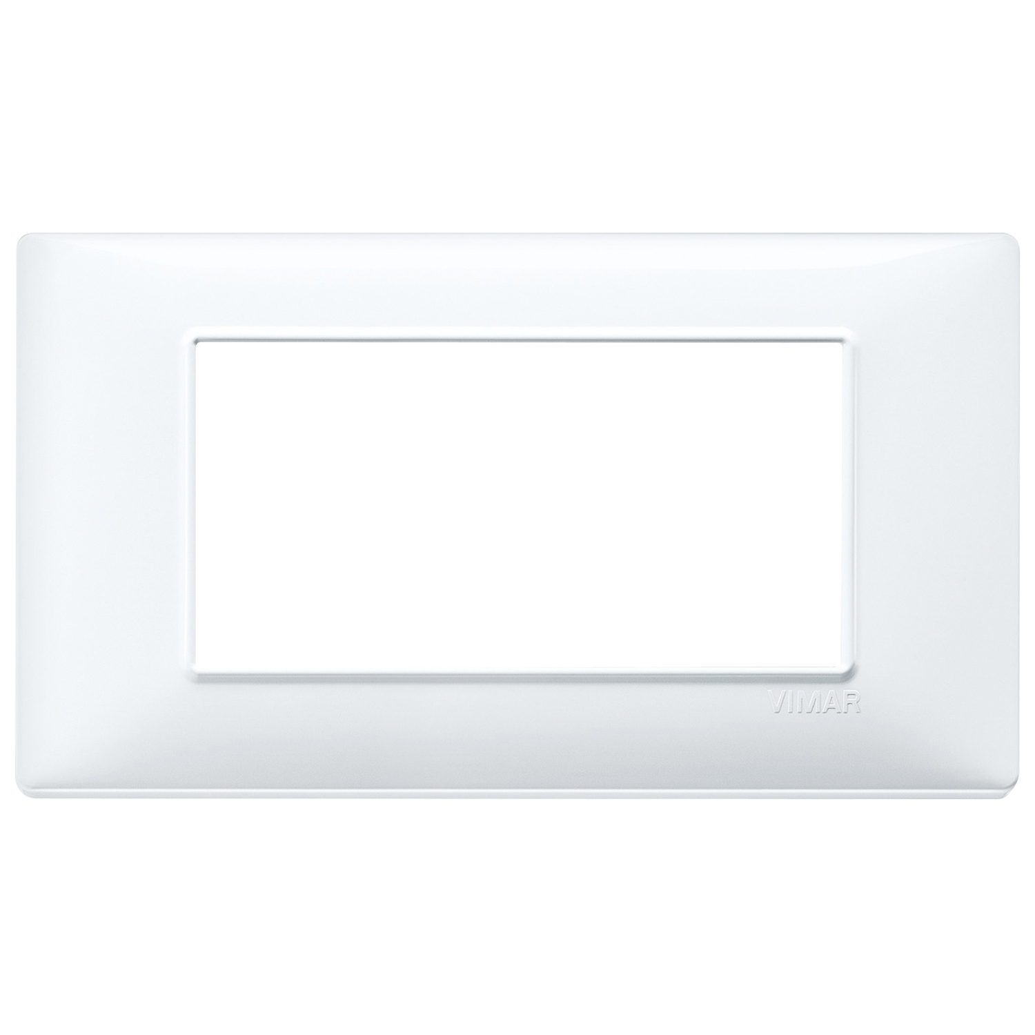 VIMAR - 14654.01 - Plate 4M techn. white